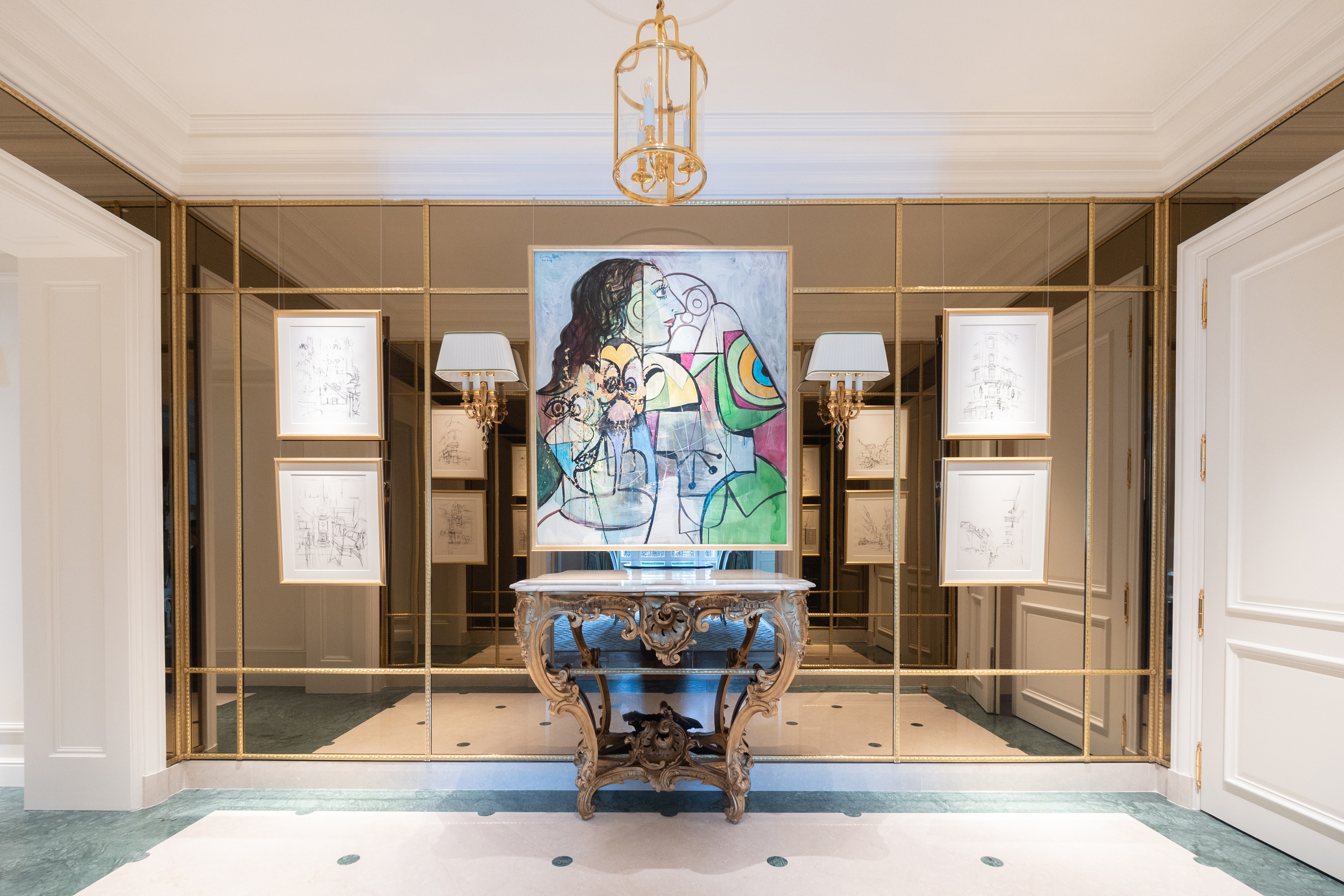 Le Bristol Voyons voir design lumière lighting 